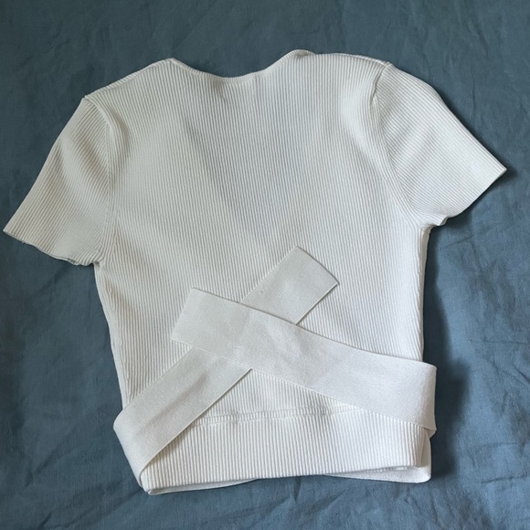 Knit cropped tee - Picture 6 of 7